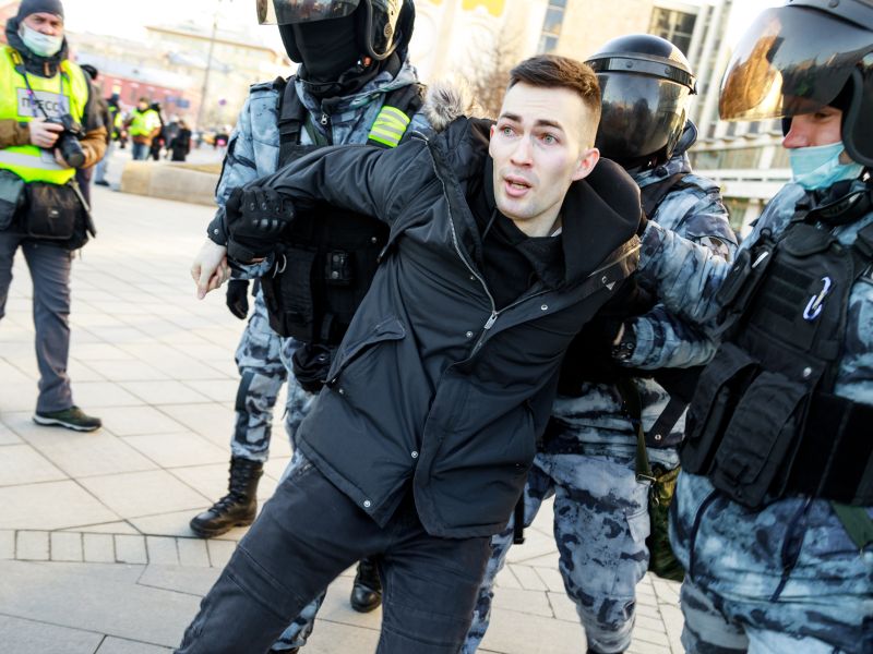 Man Under arrest