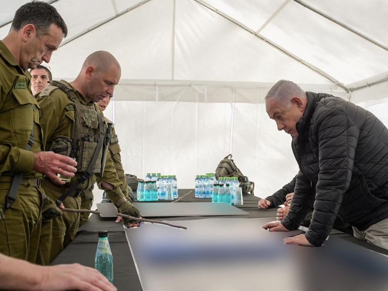 Netanyahu and Israeli army