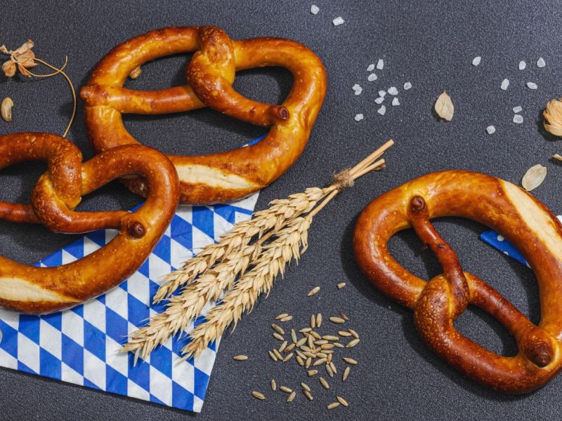 بريتزل طري وسهل التحضير