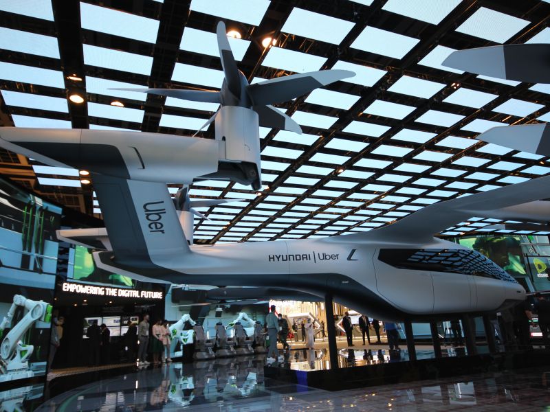 Dubai starts building its first air taxi station