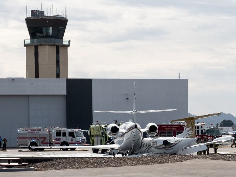 Small planes collide