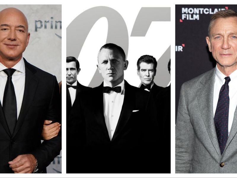 Jeff Bezos / Daniel Craig / 007 