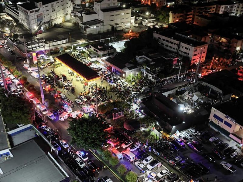 44 killed, over 150 injured in in a nightclub roof collapses in Dominican