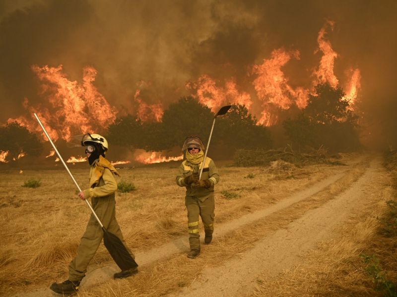 Spain wildfires