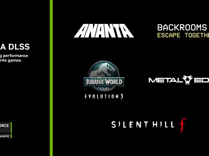 ألعاب ANANTA وBackrooms: Escape Together  وJurassic World Evolution 3  تنطلق مع دعم تقنية NVIDIA DLSS 4  