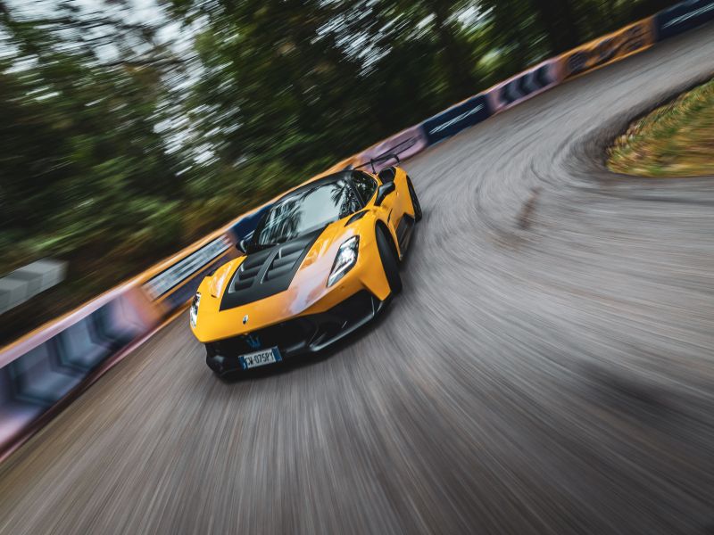 Maserati GT2 Stradale captivates Crowd at “TUTTO BENE Hillclimb”