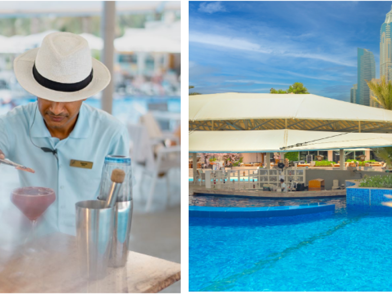 Long Weekend Fun: Al Habtoor Grand Resort’s Al Sama Pool Raises the Bar with a Special Pool Bar Upgrade & Summer Menu