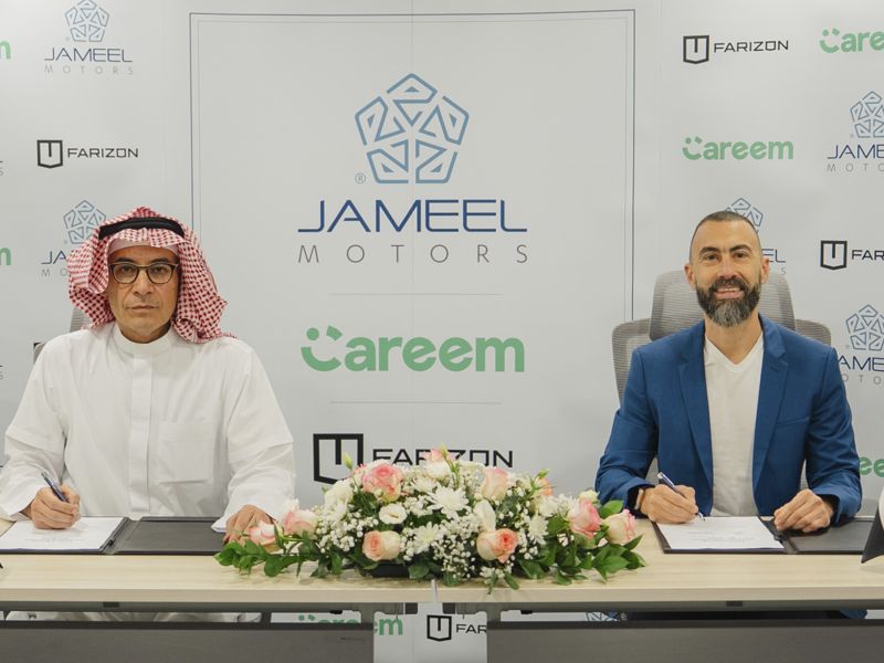 شراكة بين "جميل موتورز" و"كريم" لتعزيز عمليات التوصيل التجارية المستدامة في الإمارات