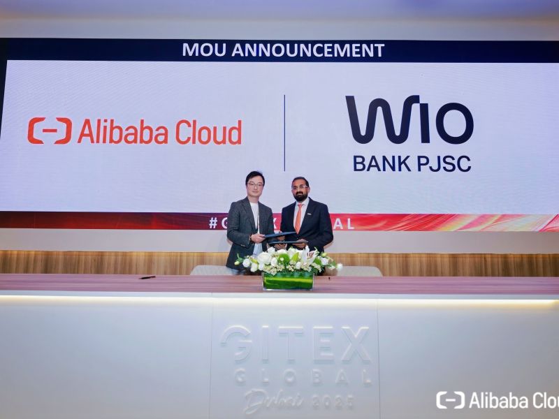 Alibaba Cloud and Wio Bank Ink MoU to Accelerate AI-Powered Innovation across Middle East’s Finance Industry