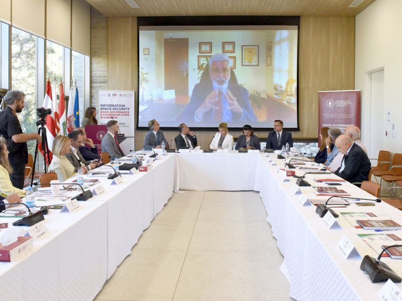 AUB, Civic Influence Hub, and INFO OPS Poland Foundation Convene Lebanese–Polish Consultation on Information Space Security, Good Governance, and Citizenship