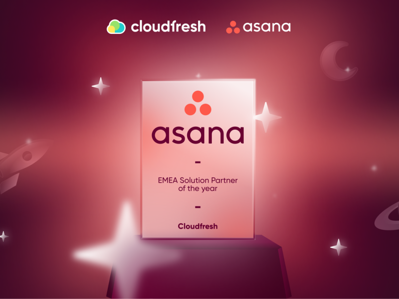 Cloudfresh Receives EMEA Solution Partner of the Year Award by Asana