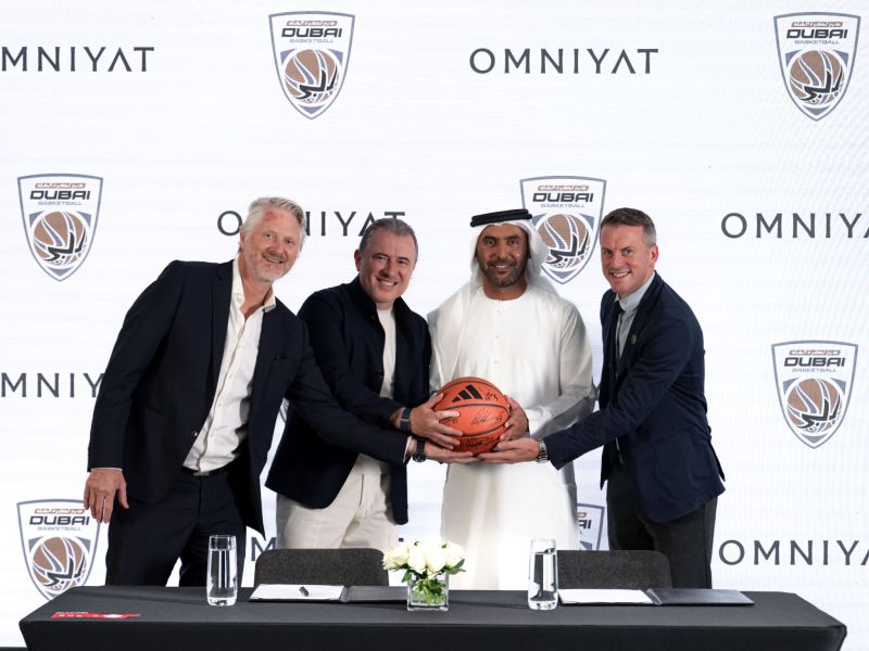 OMNIYAT Partners with Dubai Basketball to support its global ambitions