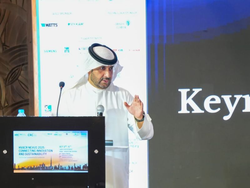 خبر صحفي سعادة أحمد بن شعفار يلقي الكلمة الافتتاحية في مؤتمر ومعرض الجمعية الأمريكية لمهندسي التبريد والتدفئة وتكييف الهواء (ASHRAE) -HVACR Nexus 2025 