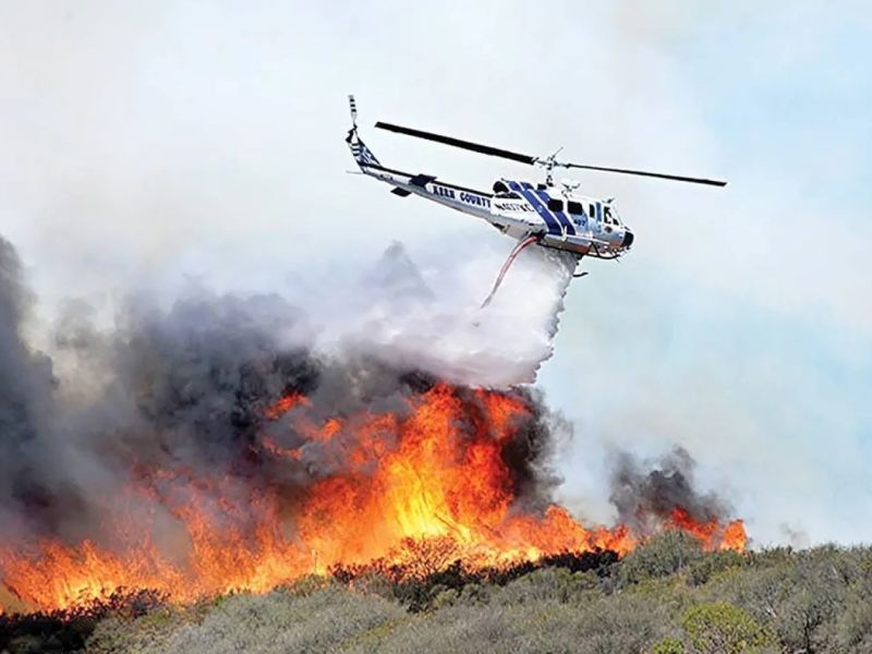 حرائق إيران