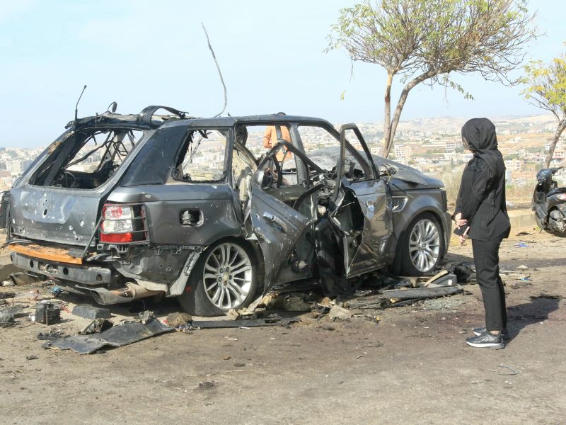 Israeli drone strike hits vehicle in southern Lebanon