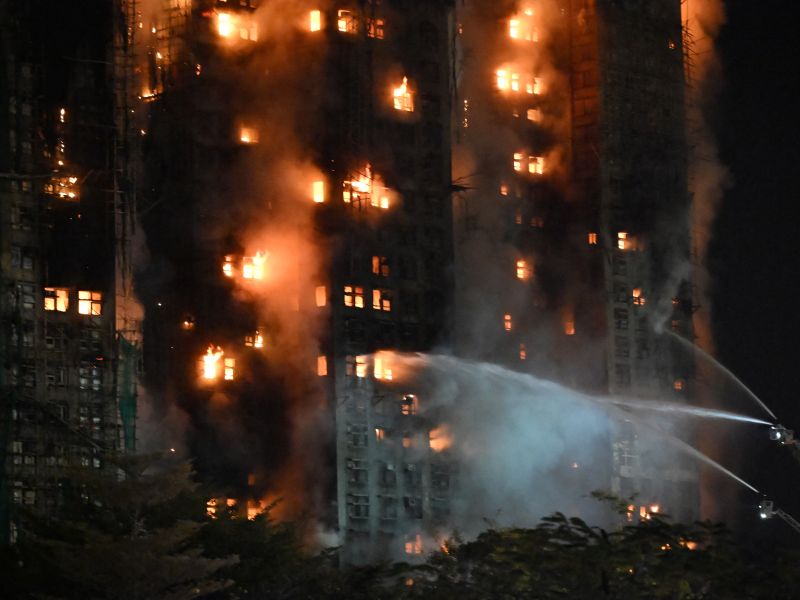 Hong Kong high-rise inferno kills 14, injures over 50 in city’s deadliest fire in decades
