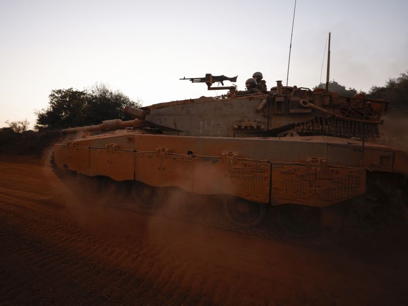 Israeli tank opens fire on UN peacekeepers