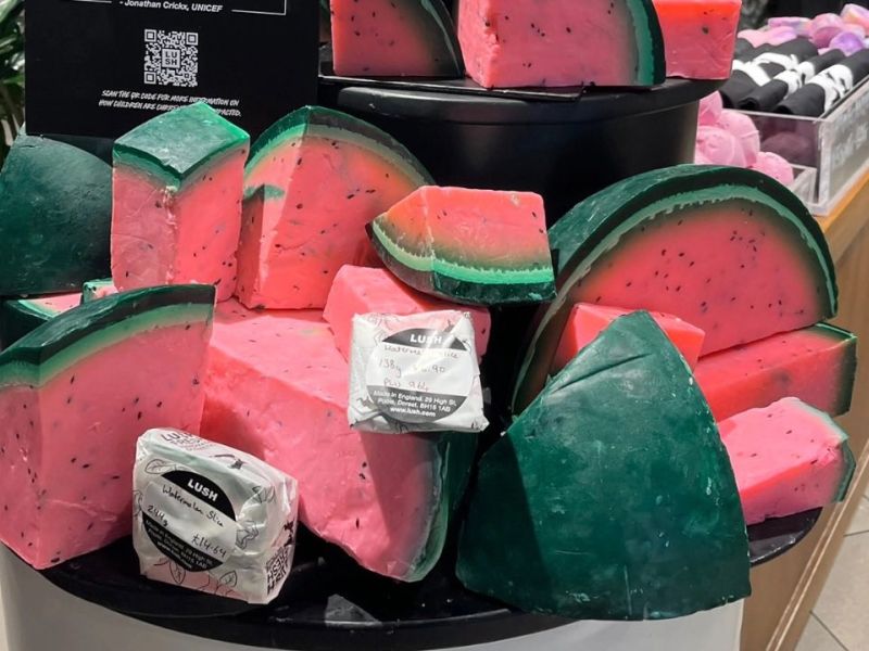 "Stop Starving Gaza": Lush Launches worldwide campaign, sparks fierce backlash