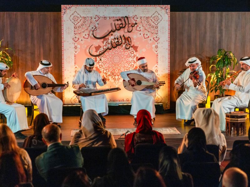 "من القلب إلى القلب": عروض موسيقية وحوارات تفاعلية بمؤسسة قطر تُعيد إحياء المقام العربي الفصيح 