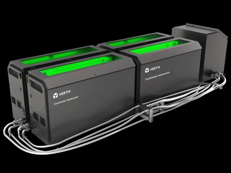 Vertiv expands Liquid Cooling Portfolio with Immersion Cooling Solution for AI and HPC Applications in EMEA 