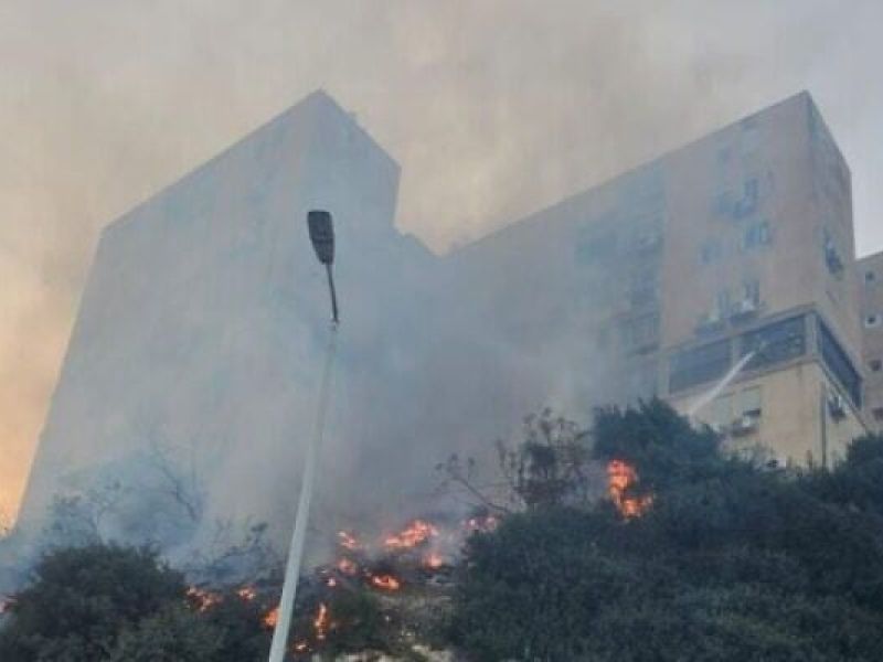 Haifa fire
