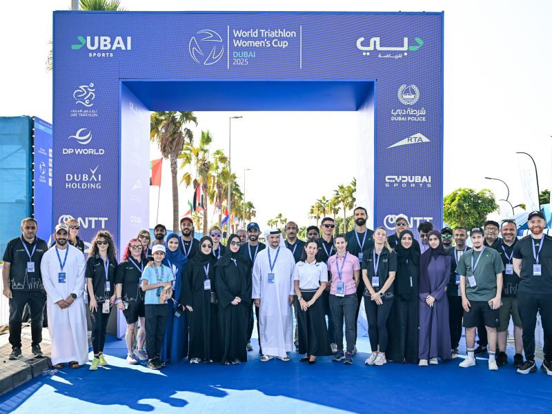 Dubai Earns International Praise for Hosting Inaugural Women’s Triathlon World Cup