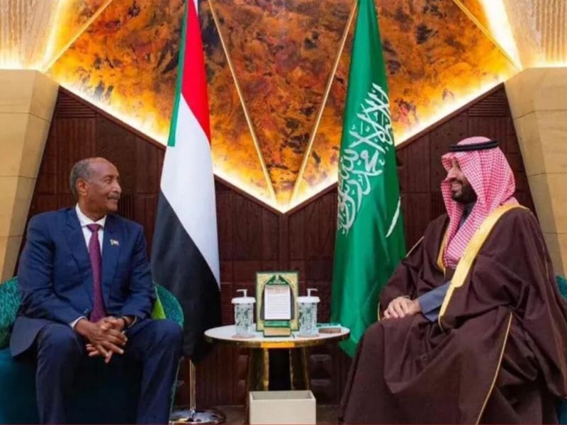 Sudan’s Al-Burhan meets Saudi Crown Prince in Riyadh 