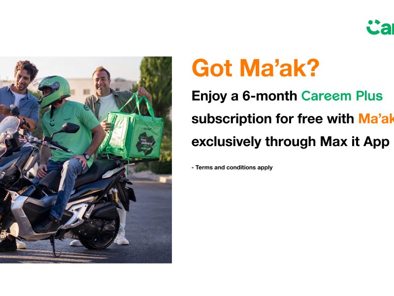 Orange Jordan Grants “Ma’ak” Line and “Visitors” Line Customers Free Months of Careem Plus