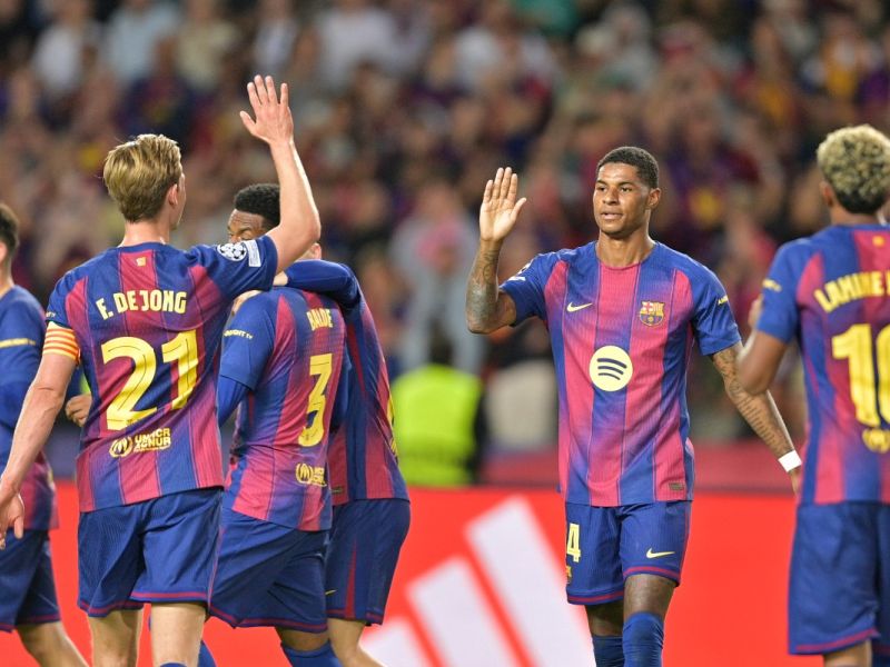 أرقام لافتة لراشفورد مع برشلونة هذا الموسم