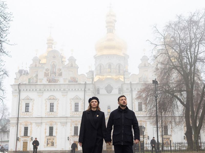 Ukraine's President Volodymyr Zelensky