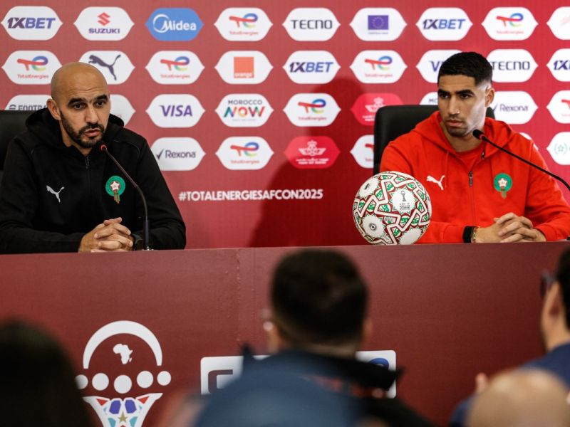 الركراكي يستقر على تشكيلة المغرب لضربة البداية في أمم أفريقيا أمام جزر القمر