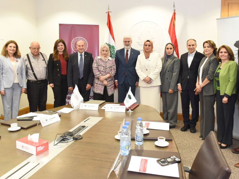 Qatar Foundation’s Pre-University Education Signs a Memorandum of Understanding with AUB