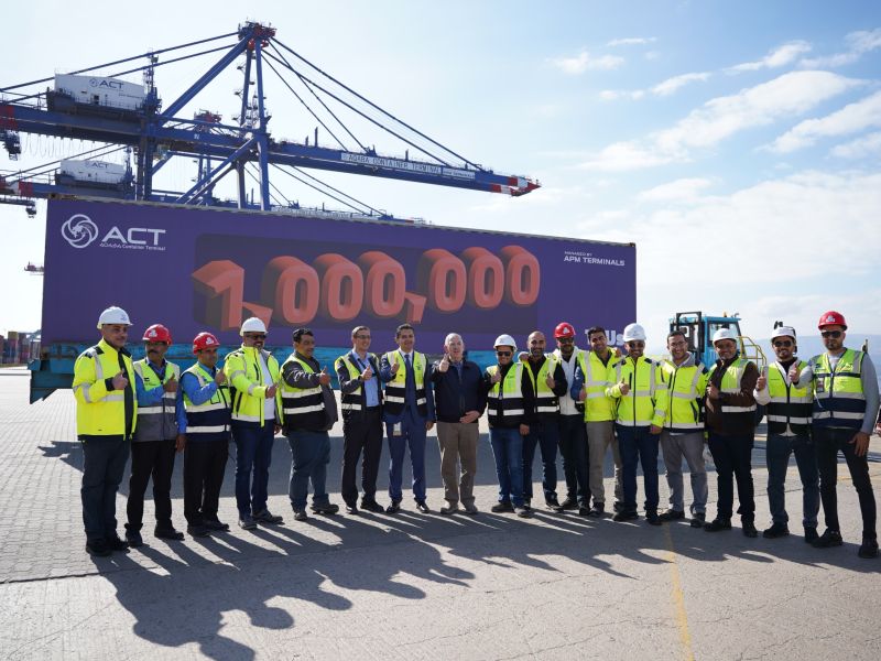 Aqaba Container Terminal Celebrates One Million TEUs and Strengthens Its Position as a Regional Hub for Advanced Logistics