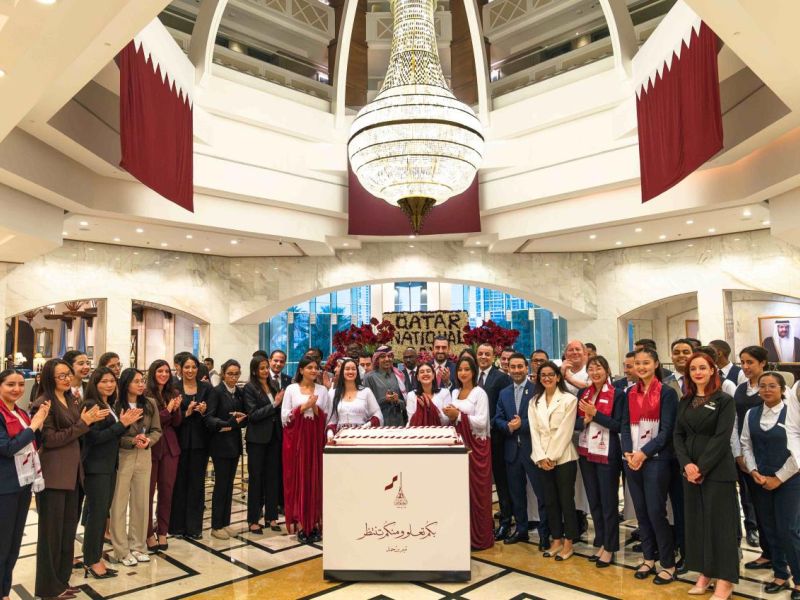 A Treasured Symbol of Qatari Pride, the Ritz-carlton, Doha Was Proud to Honor Qatar National Day 2025