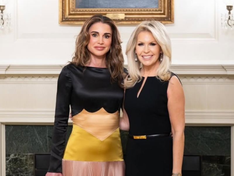 الملكة رانيا تخطف الأنظار في العرض الخاص لفيلم ميلانيا