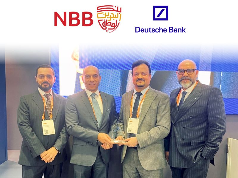NBB Receives Deutsche Bank Client Excellence Award at Sibos 