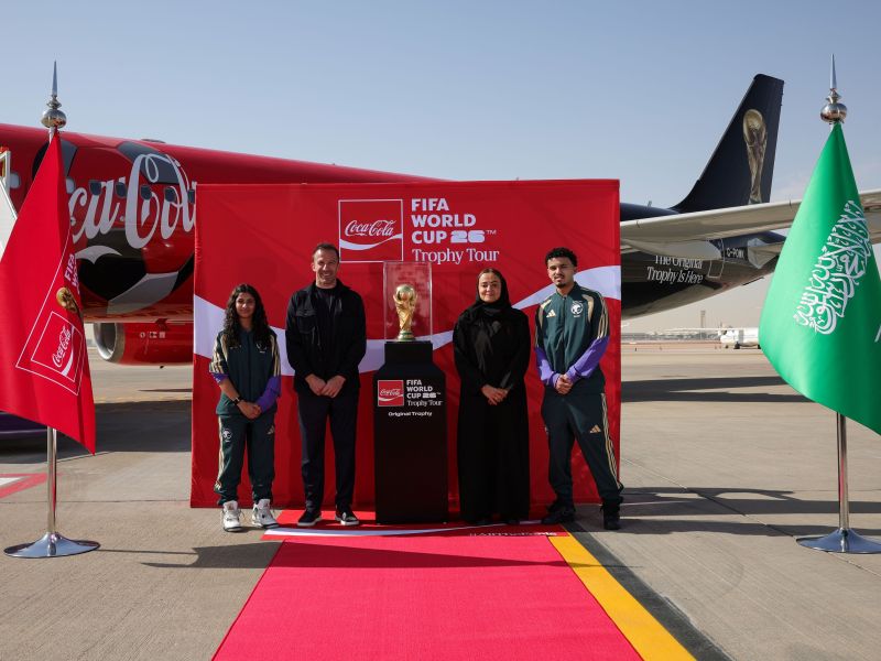 انطلاق جولة كأس العالم FIFA™ برعاية كوكاكولا من الرياض