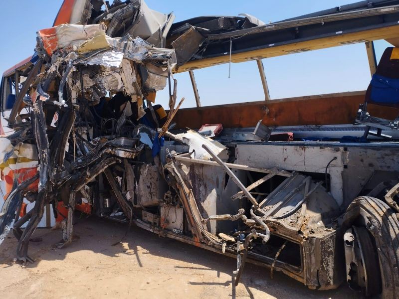 18 Egyptian workers killed in deadly crash on Port Said–Ismailia road 