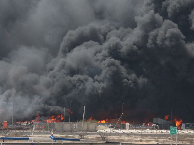 Fire breaks out at polymer plant in Iran’s Abadan industrial park