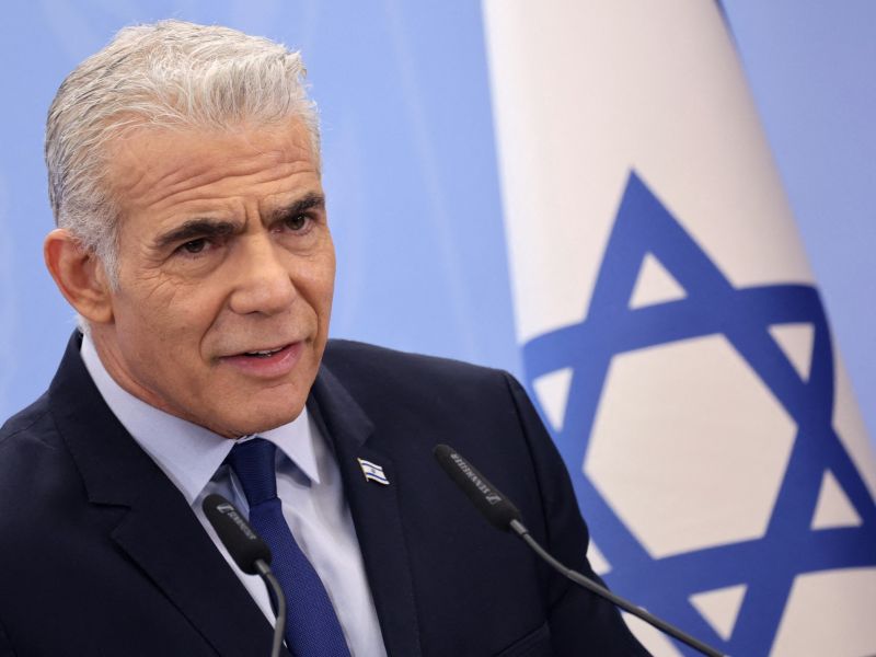 opposition leader Yair Lapid