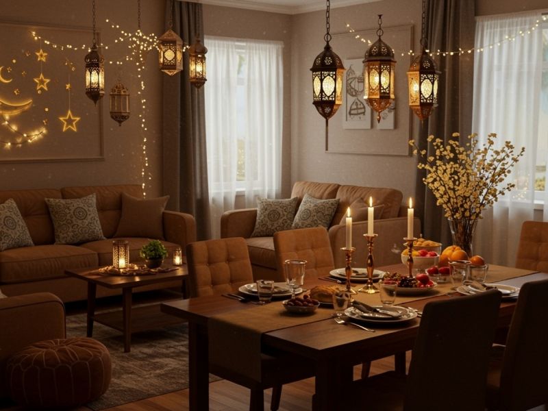 أفكار لتزيين طاولة سفرة رمضان 2026 بأسلوب أنيق