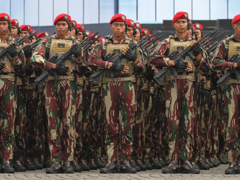 Indonesian soldiers