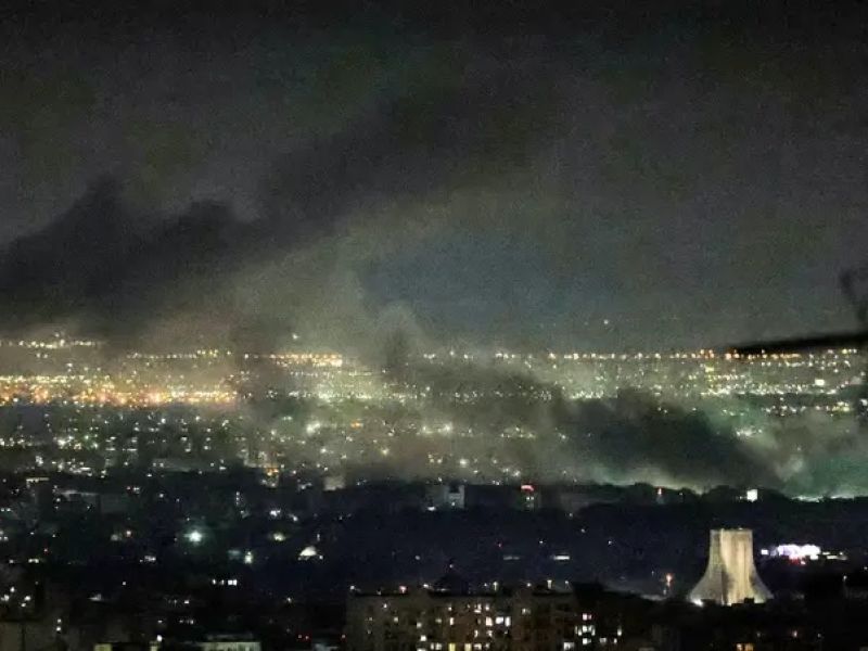 قصف على إيران