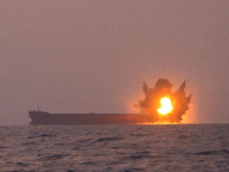 Two vessels attacked in the Gulf