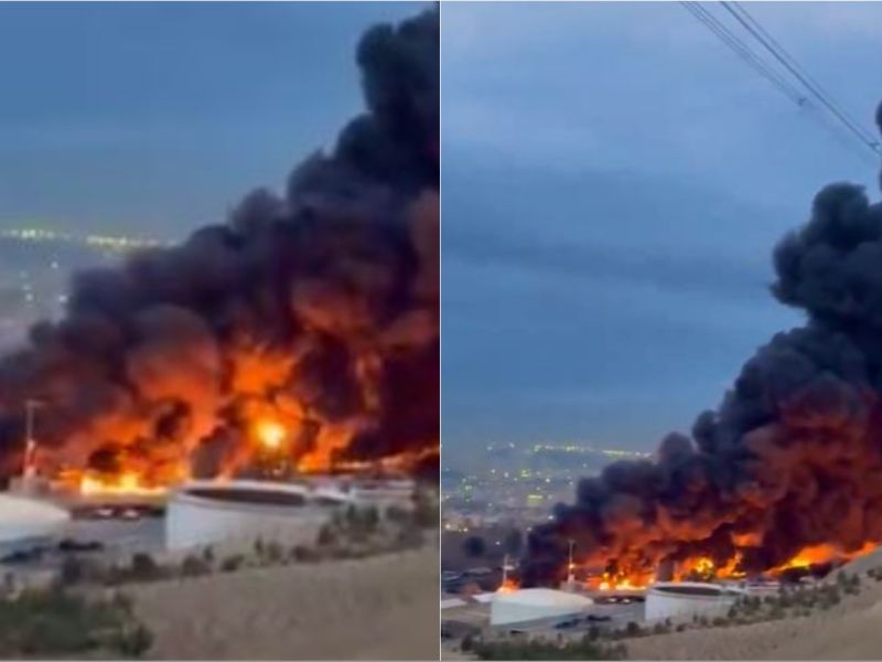 oil depot