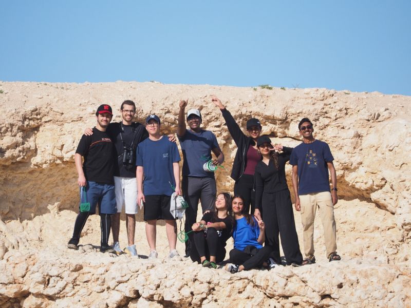 WCM-Q students study biodiversity on Purple Island