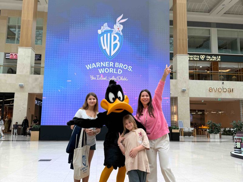 Characters from Yas Theme Parks Spread Joy with Surprise Appearances at Yas Mall