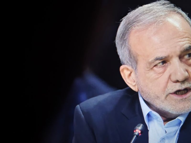 مسعود بزشكيان، رئيس إيران، في نيويورك