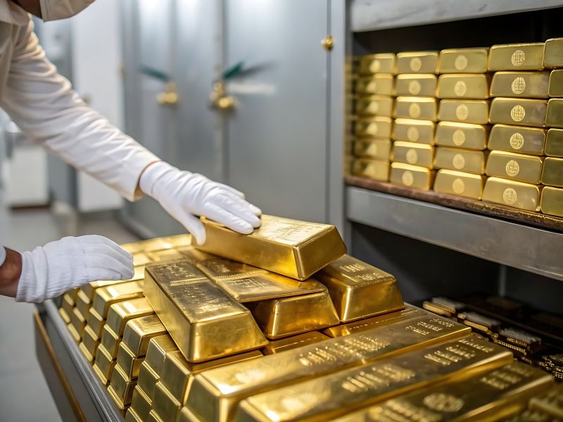 الذهب يرتفع بدعم تراجع الدولار وسط ضغوط التضخم
