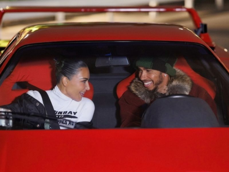 Lewis Hamilton & Kim Kardashian